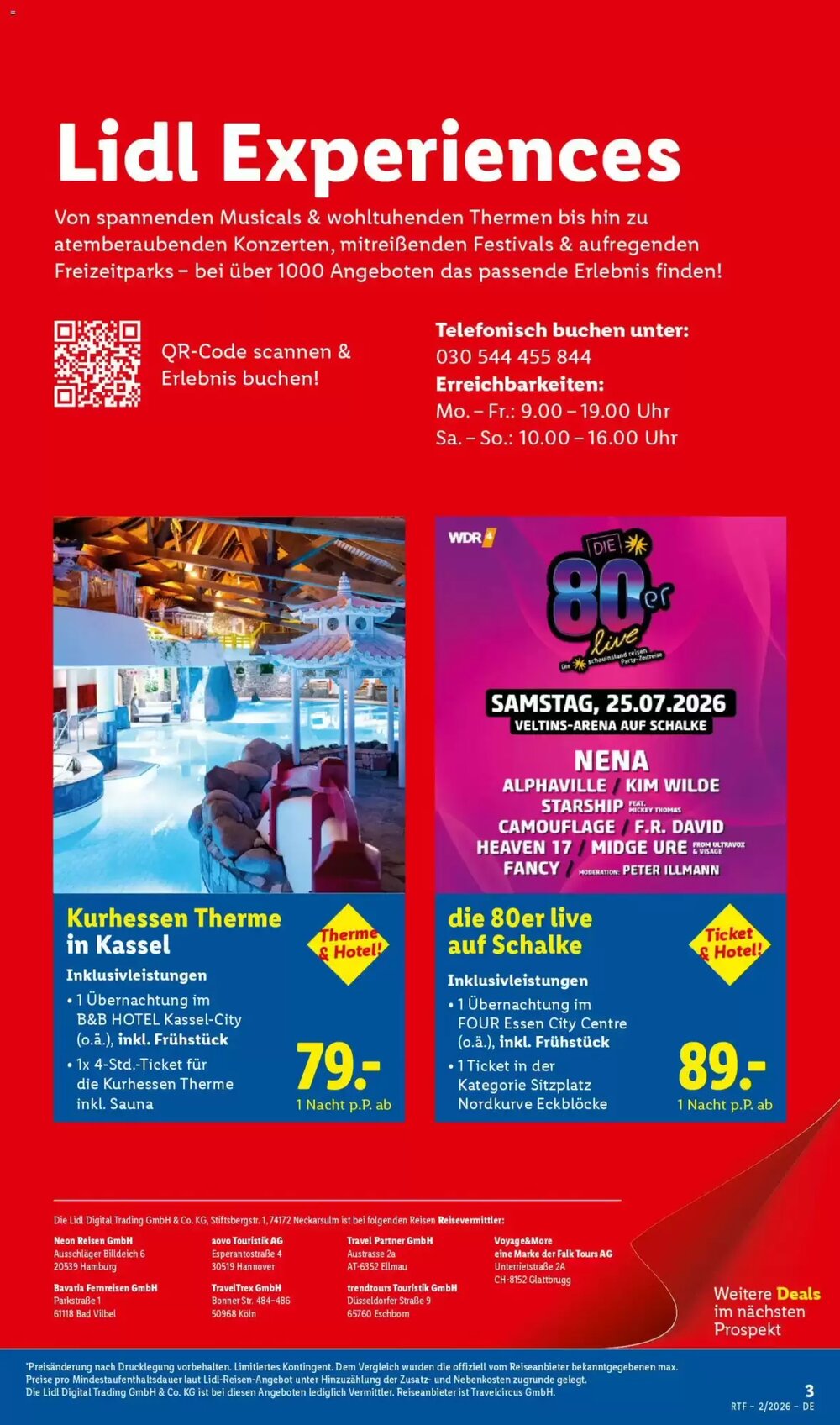 Lidl Reisen Prospekt (ab 14.02.2026) zum Blättern - Seite 3