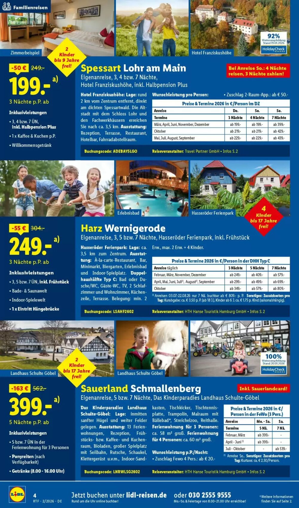 Lidl Reisen Prospekt (ab 14.02.2026) zum Blättern - Seite 4
