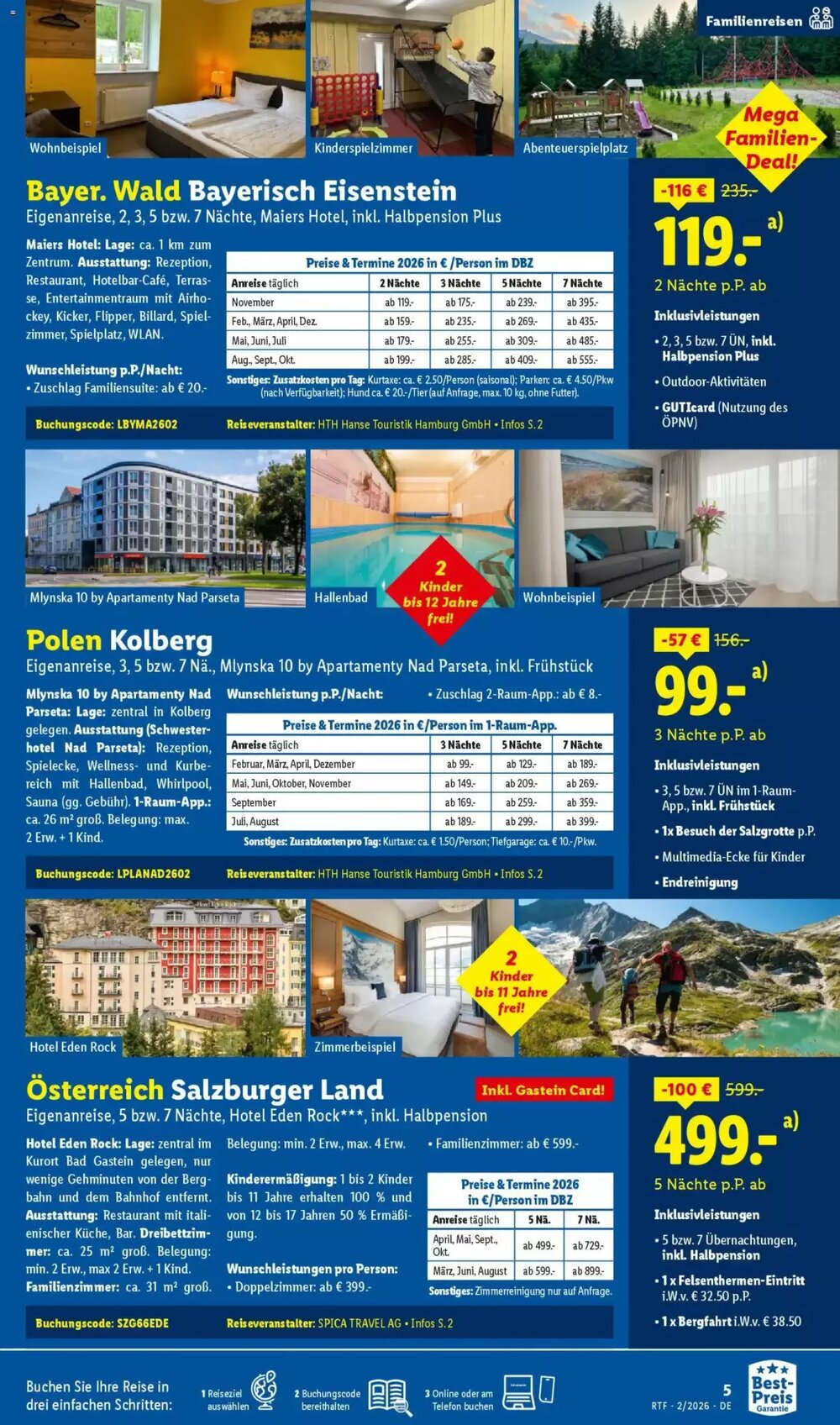Lidl Reisen Prospekt (ab 14.02.2026) zum Blättern - Seite 5