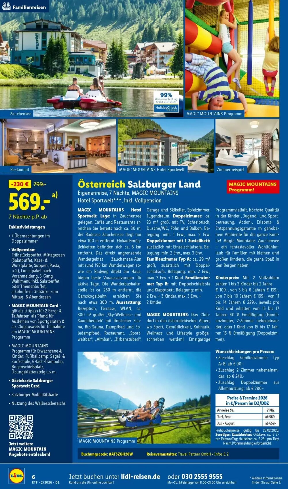 Lidl Reisen Prospekt (ab 14.02.2026) zum Blättern - Seite 6