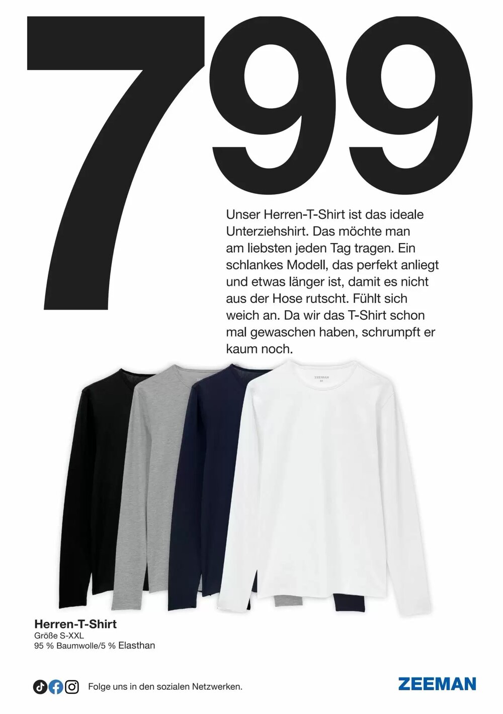 Zeeman Prospekt (ab 14.02.2026) zum Blättern - Seite 17