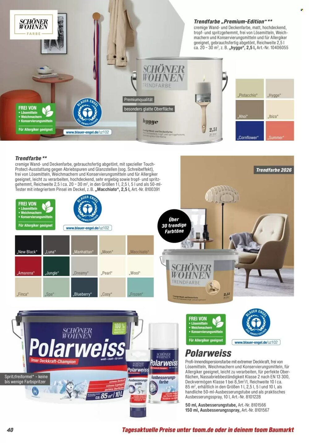 toom Baumarkt Prospekt (ab 14.02.2026) zum Blättern - Seite 40