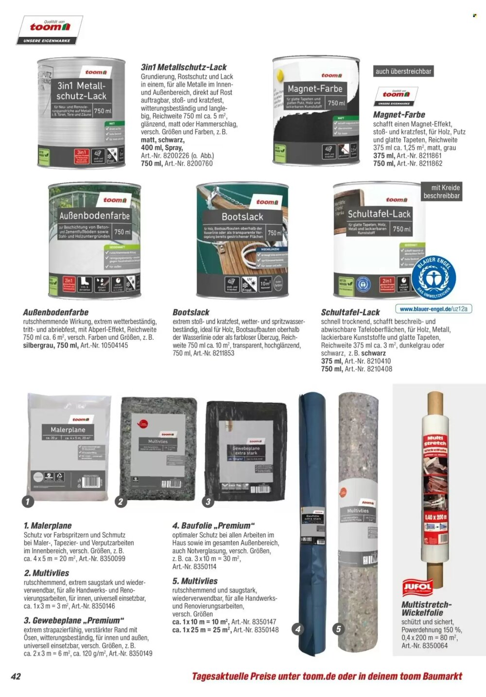 toom Baumarkt Prospekt (ab 14.02.2026) zum Blättern - Seite 42