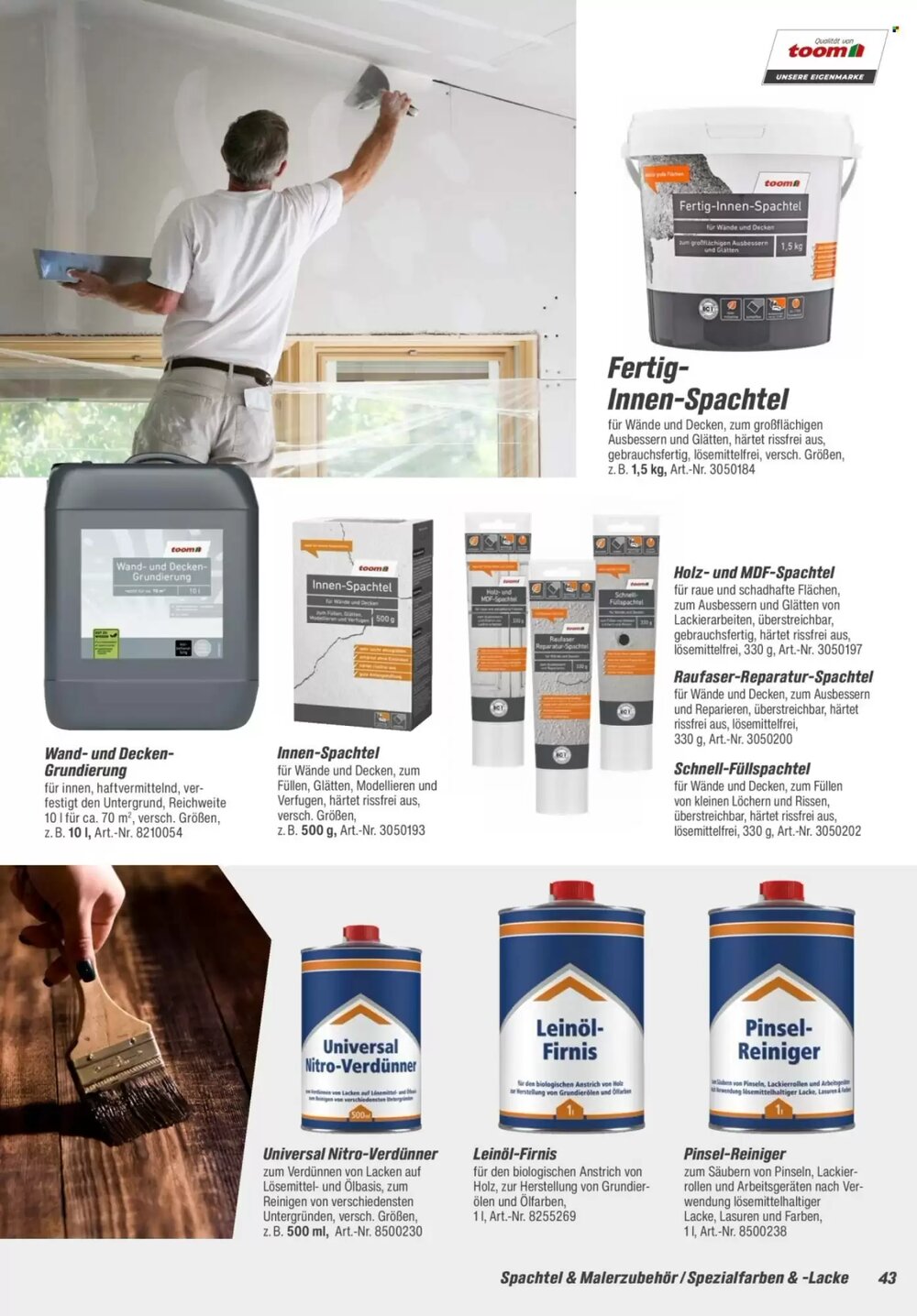 toom Baumarkt Prospekt (ab 14.02.2026) zum Blättern - Seite 43