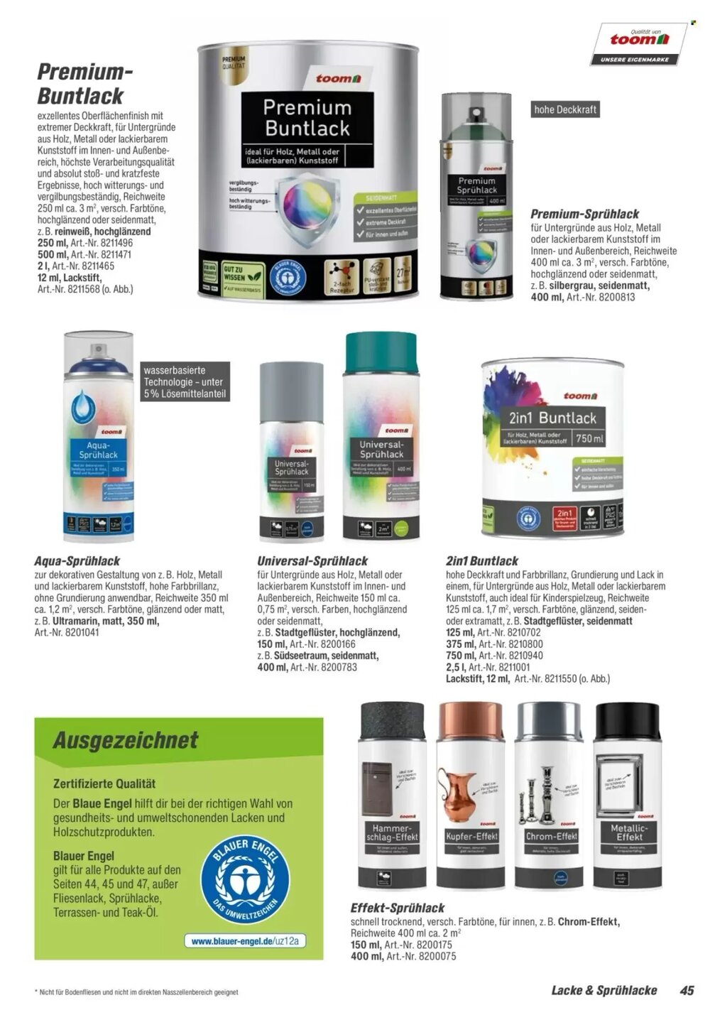 toom Baumarkt Prospekt (ab 14.02.2026) zum Blättern - Seite 45
