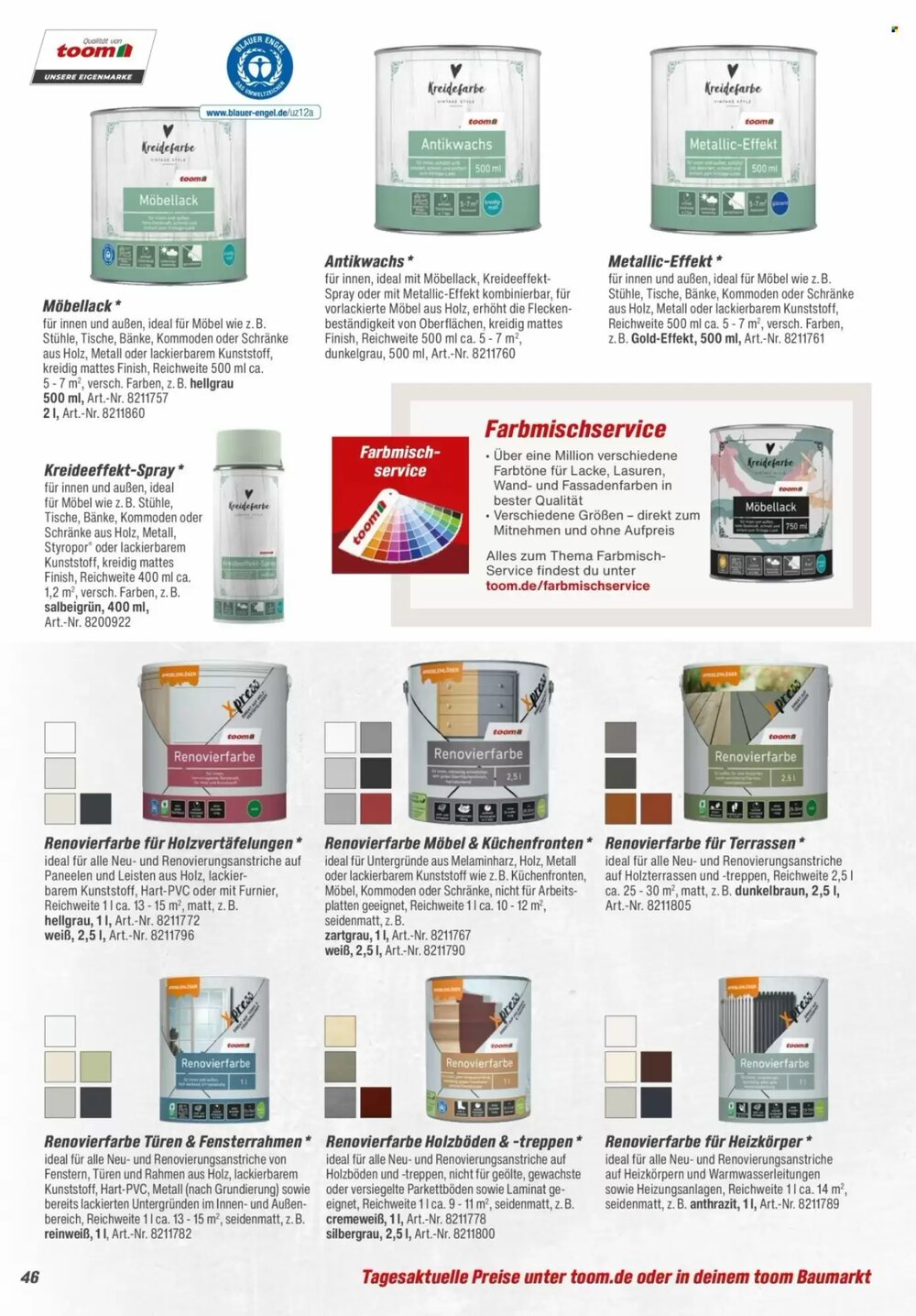 toom Baumarkt Prospekt (ab 14.02.2026) zum Blättern - Seite 46
