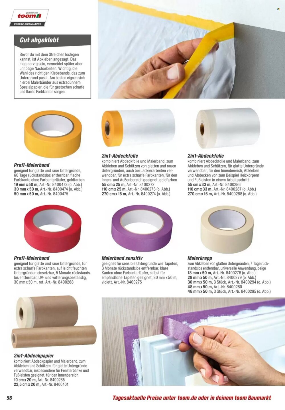 toom Baumarkt Prospekt (ab 14.02.2026) zum Blättern - Seite 56