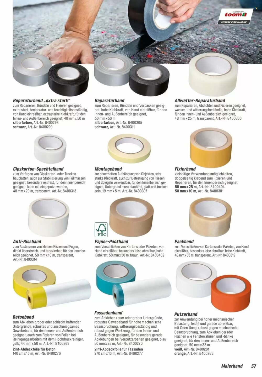toom Baumarkt Prospekt (ab 14.02.2026) zum Blättern - Seite 57