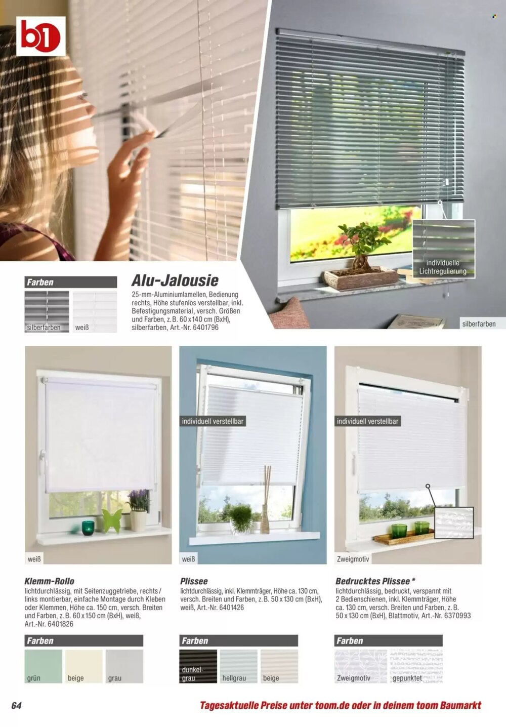 toom Baumarkt Prospekt (ab 14.02.2026) zum Blättern - Seite 64