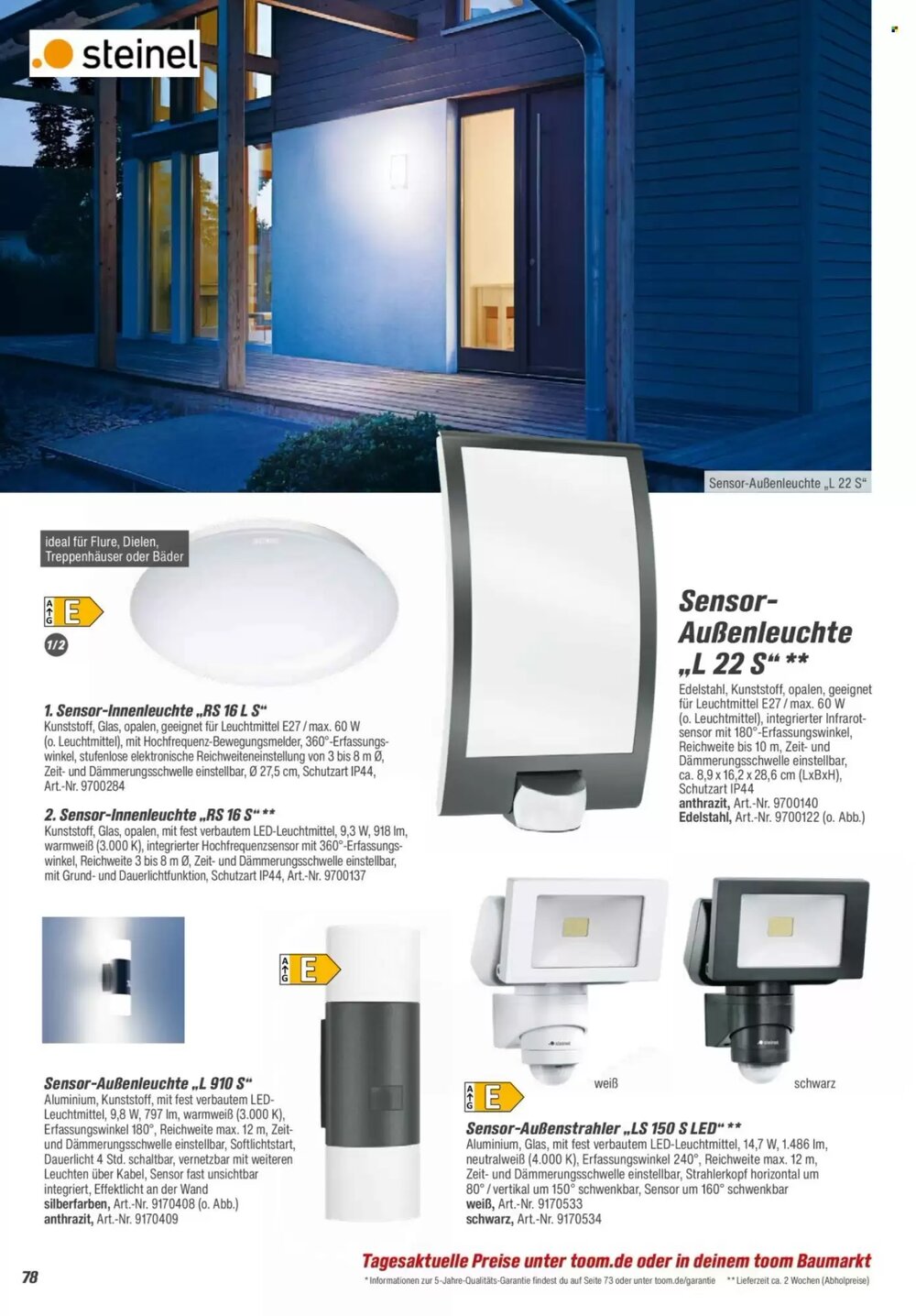 toom Baumarkt Prospekt (ab 14.02.2026) zum Blättern - Seite 78