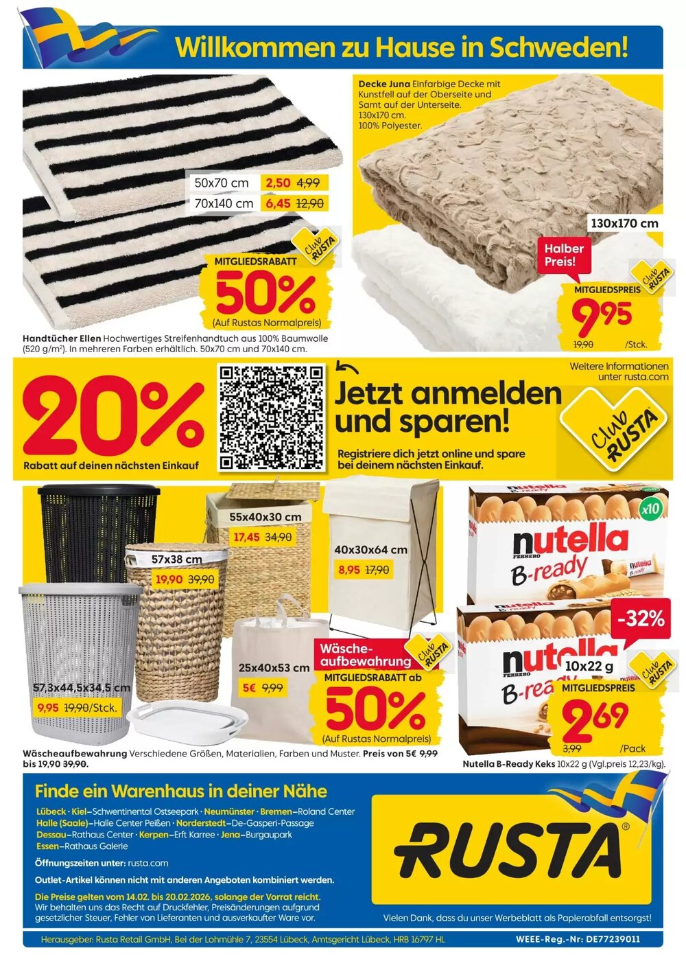 Rusta Prospekt (ab 14.02.2026) zum Blättern - Seite 12