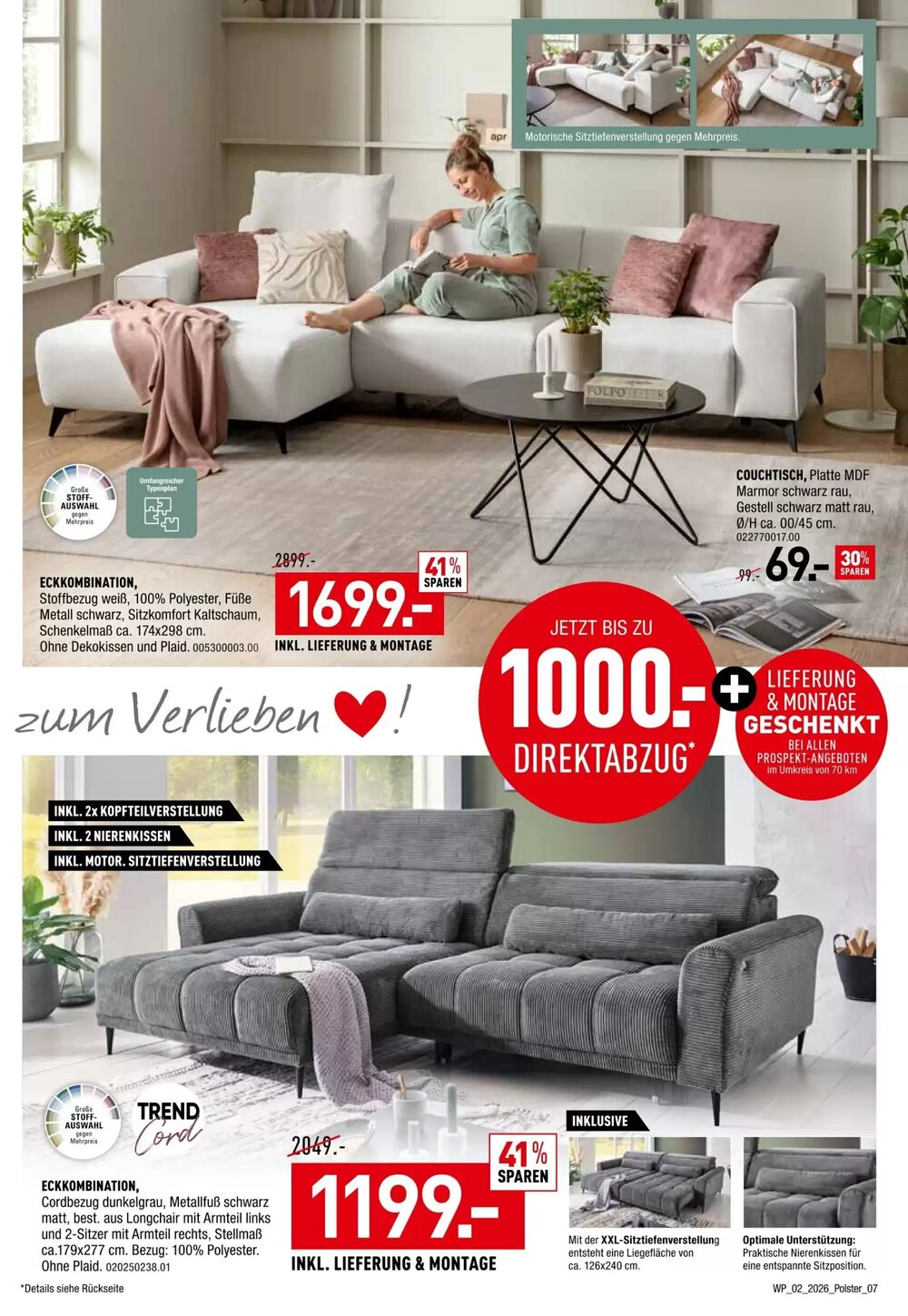Möbel Wallach Prospekt (ab 14.02.2026) zum Blättern - Seite 7