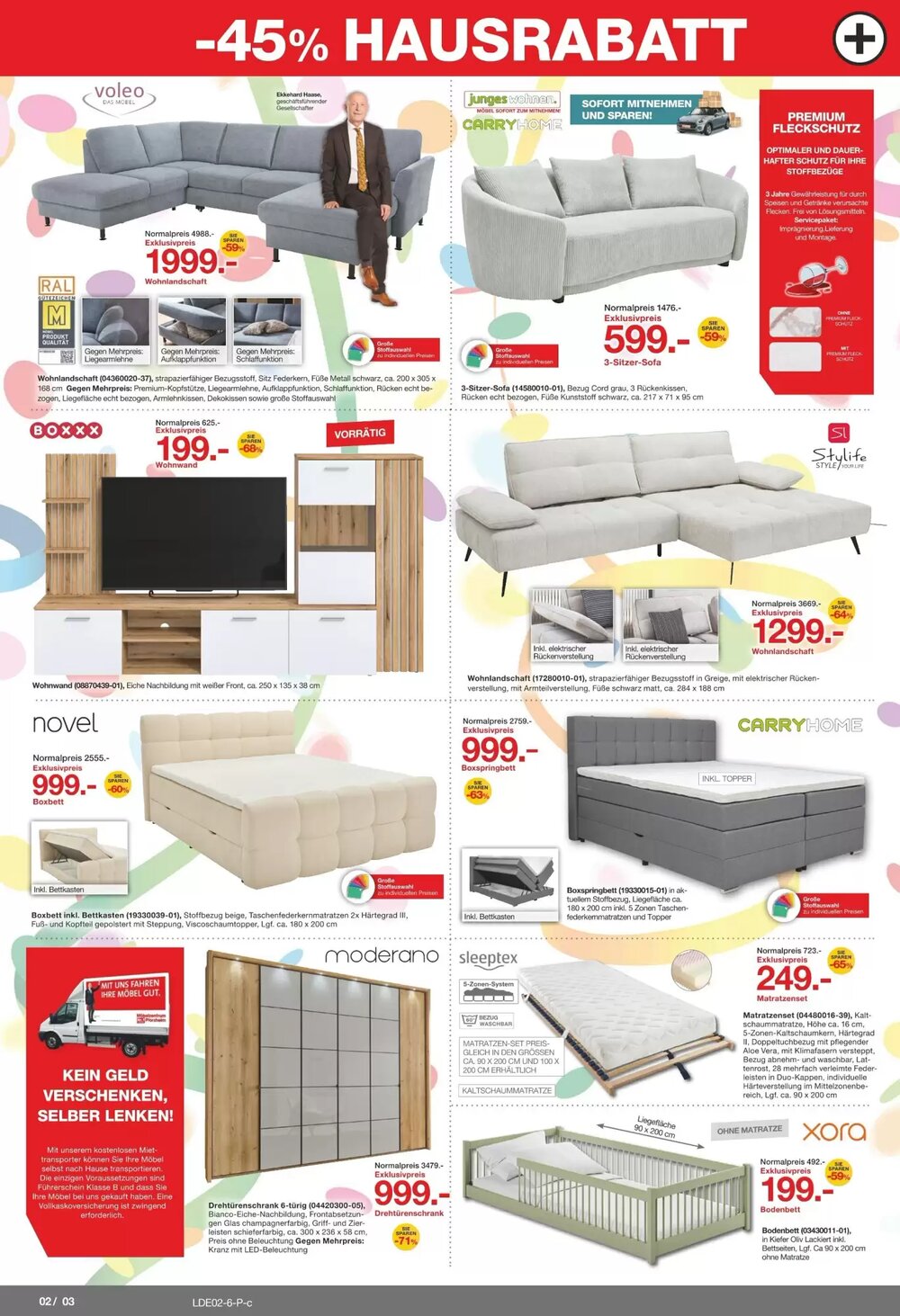 Möbelzentrum Pforzheim Prospekt (ab 14.02.2026) zum Blättern - Seite 2