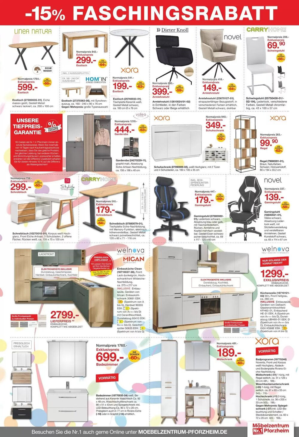 Möbelzentrum Pforzheim Prospekt (ab 14.02.2026) zum Blättern - Seite 3