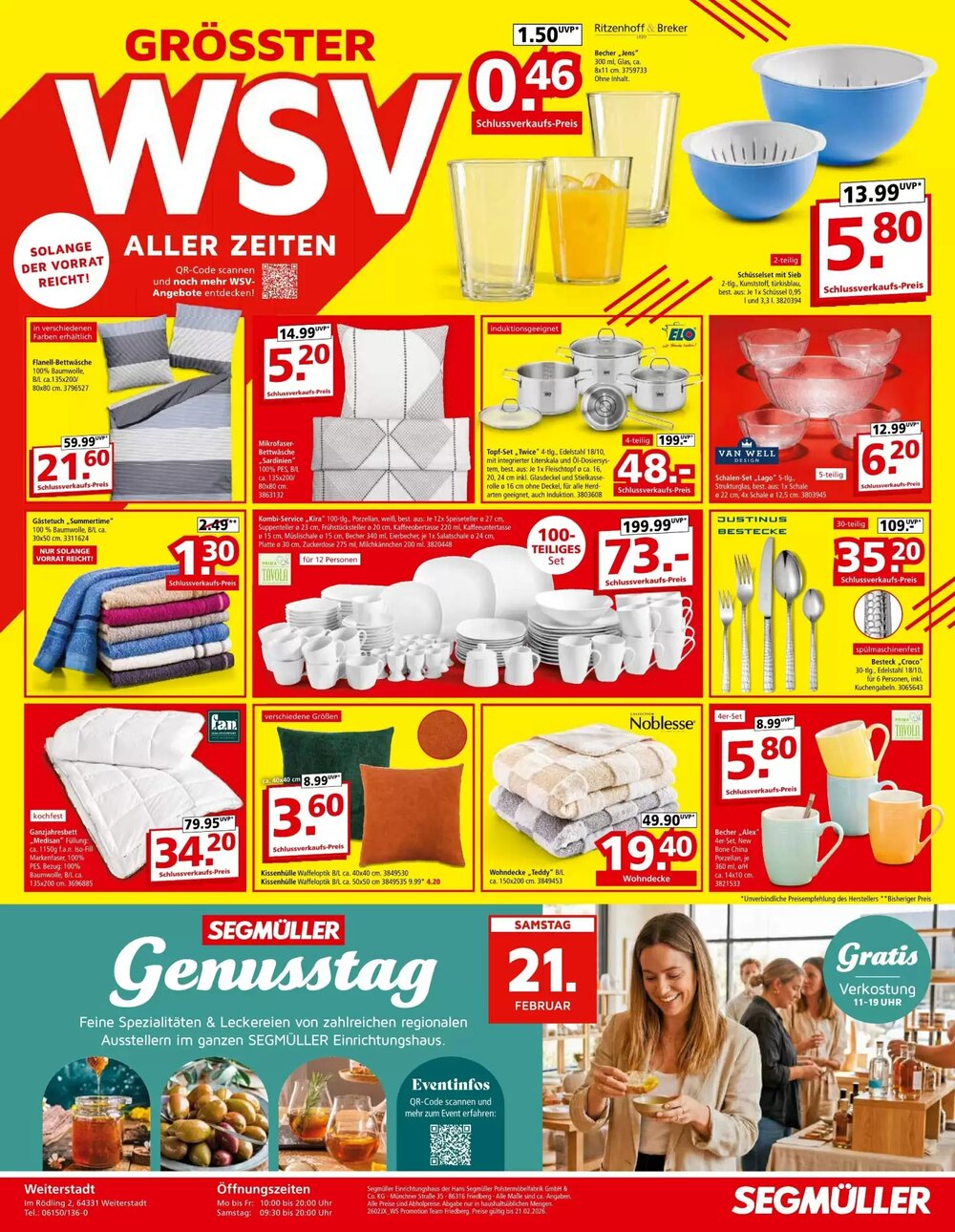 Segmüller Prospekt (ab 14.02.2026) zum Blättern - Seite 6