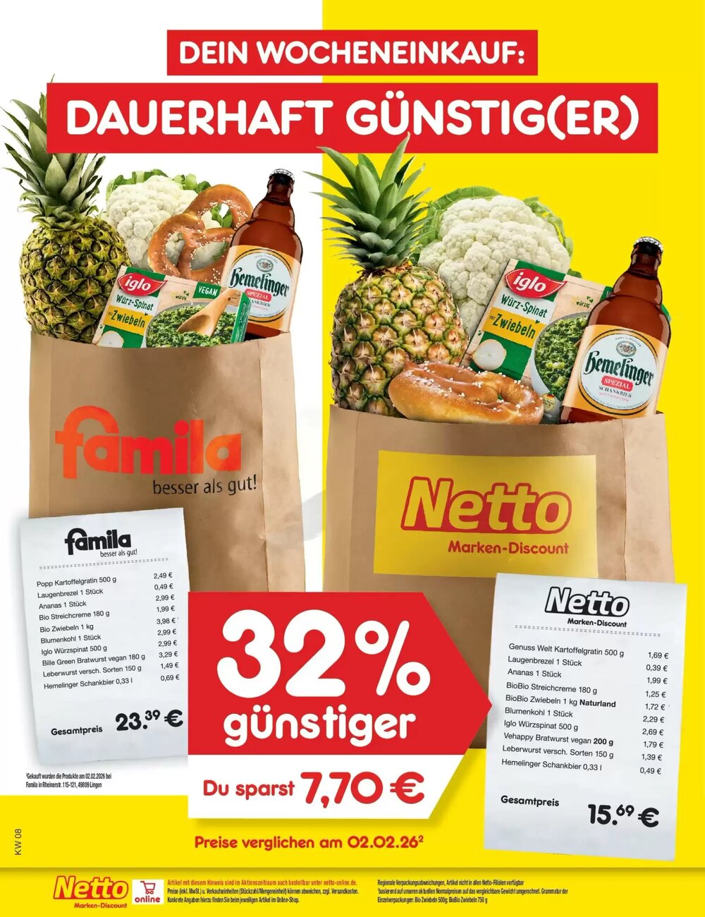 Netto Marken-Discount Prospekt (ab 14.02.2026) zum Blättern - Seite 1