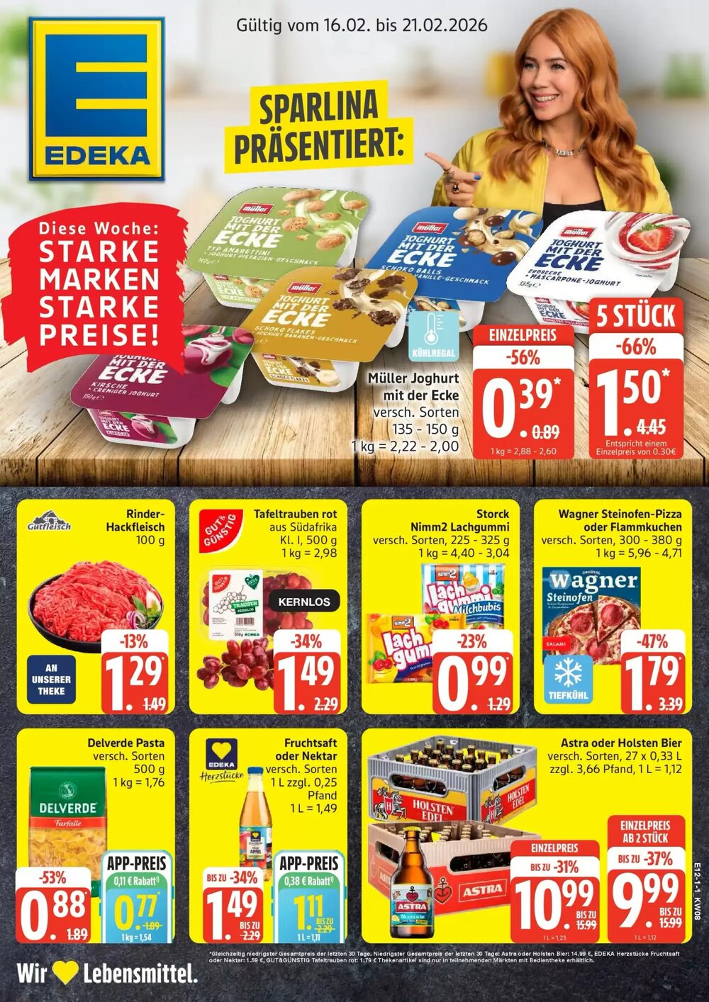 Edeka Prospekt (ab 15.02.2026) zum Blättern - Seite 1