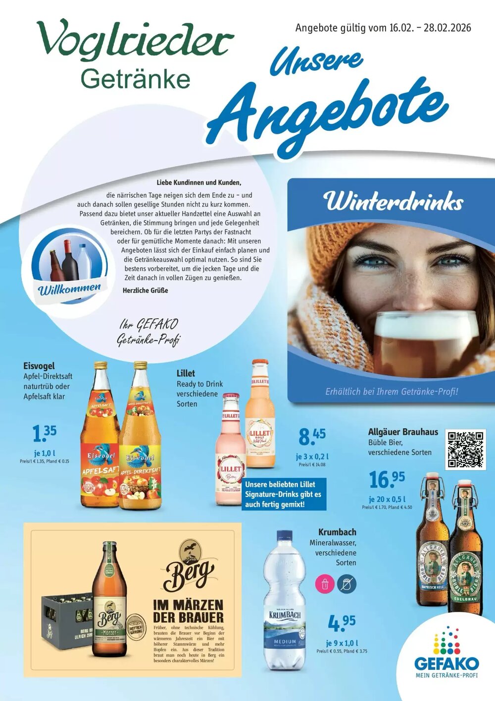 Gefako Prospekt (ab 15.02.2026) zum Blättern - Seite 1