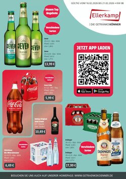 Ellerkamp Getränke Prospekt (ab 15.02.2026) zum Blättern