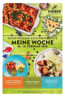 Hieber's Frische Center Prospekt (ab 15.02.2026) zum Blättern