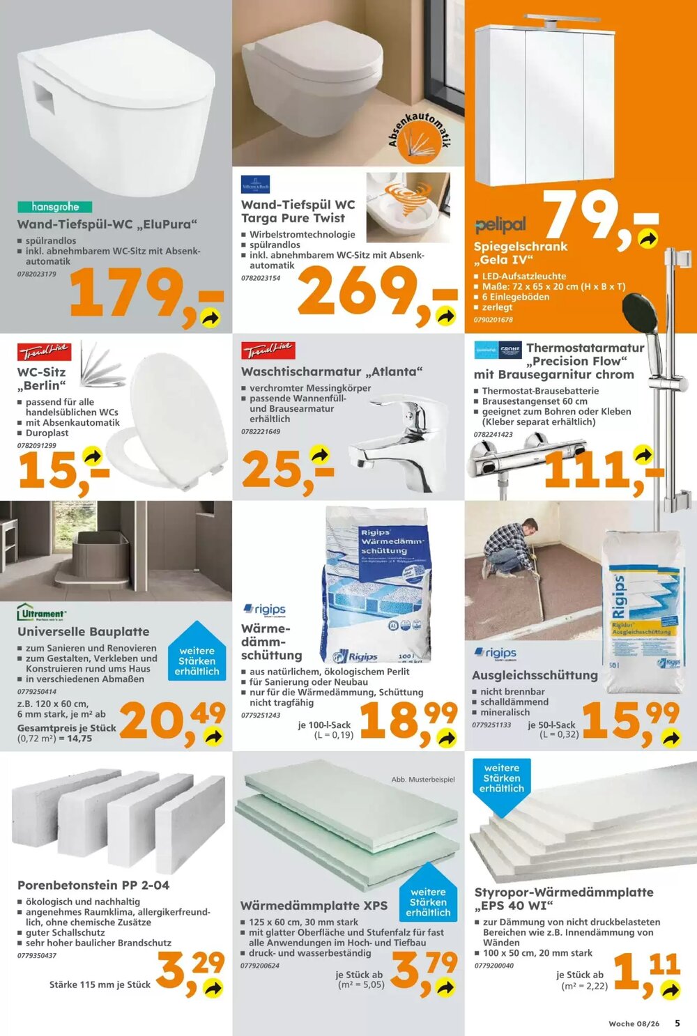 Globus Baumarkt Prospekt (ab 15.02.2026) zum Blättern - Seite 5