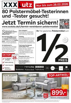 XXXLutz Prospekt (ab 15.02.2026) zum Blättern