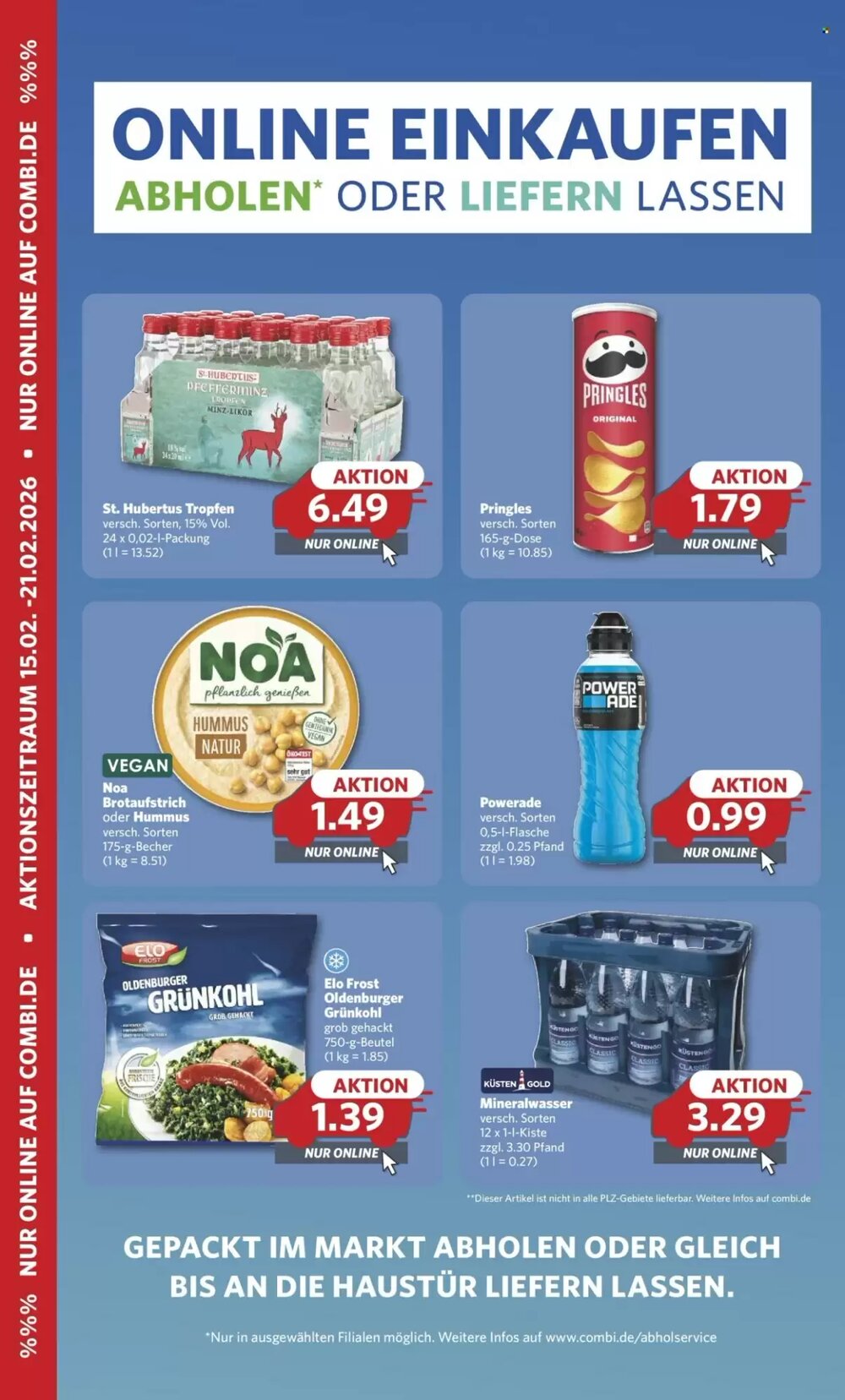 Combi Prospekt (ab 15.02.2026) zum Blättern - Seite 1