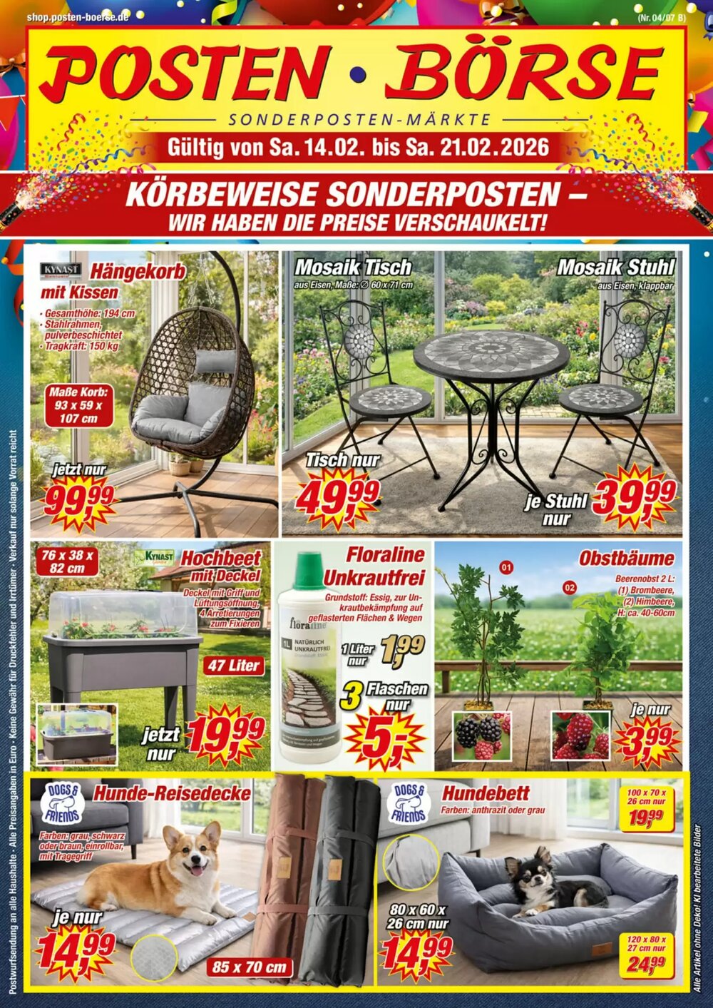 Posten Börse Prospekt (ab 15.02.2026) zum Blättern - Seite 1