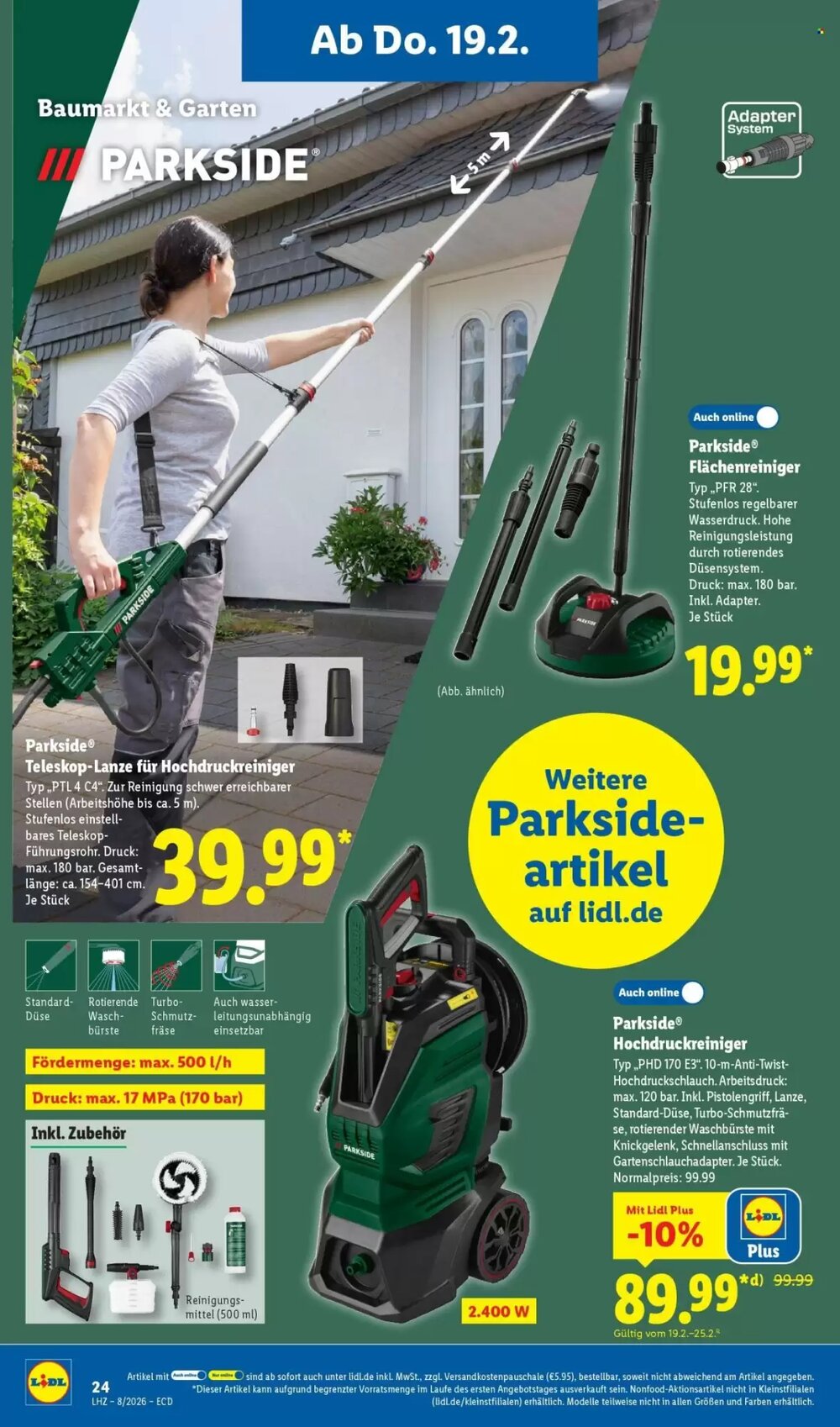 Lidl Prospekt (ab 16.02.2026) zum Blättern - Seite 22