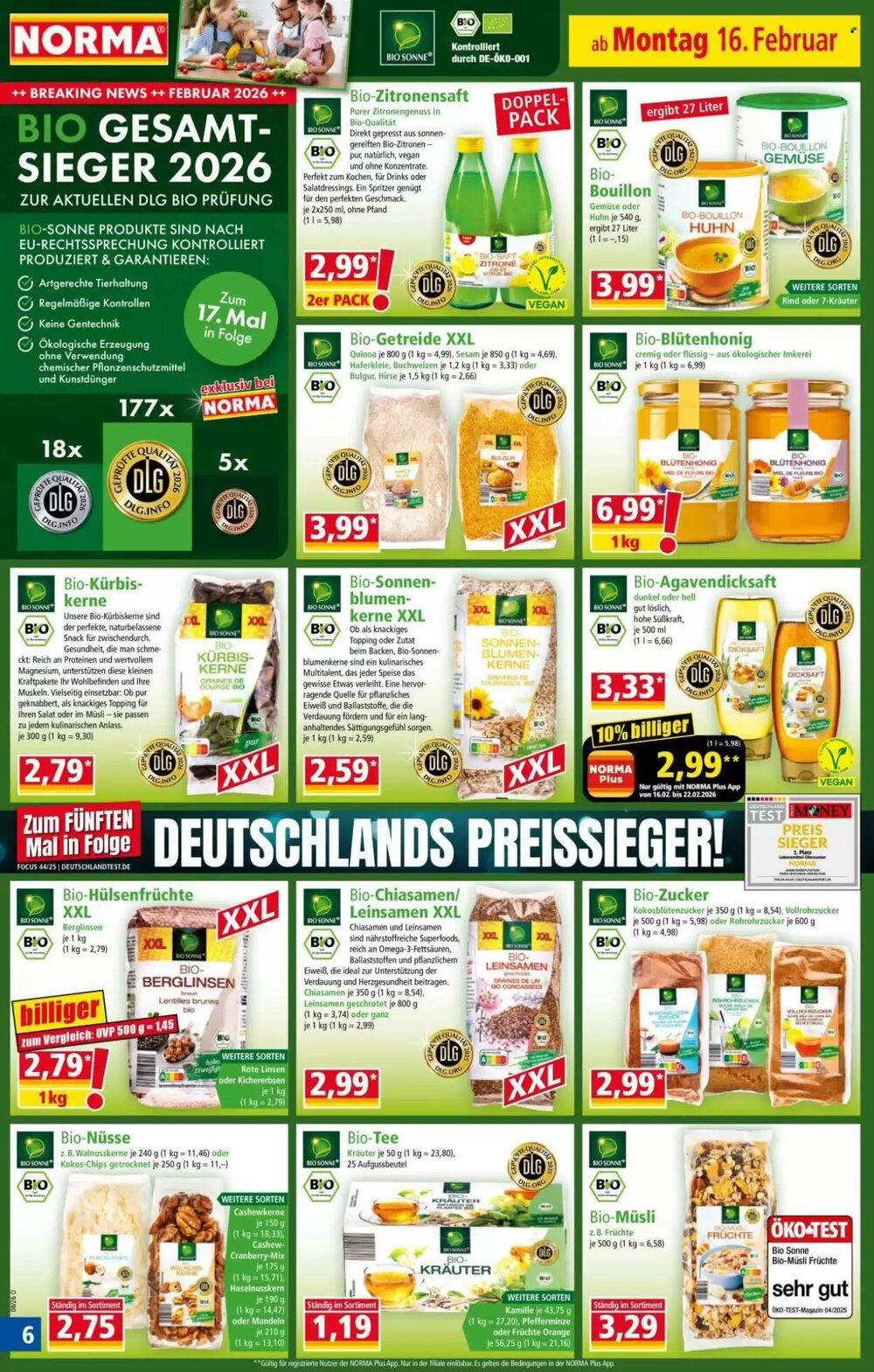 Norma Prospekt (ab 16.02.2026) zum Blättern - Seite 6