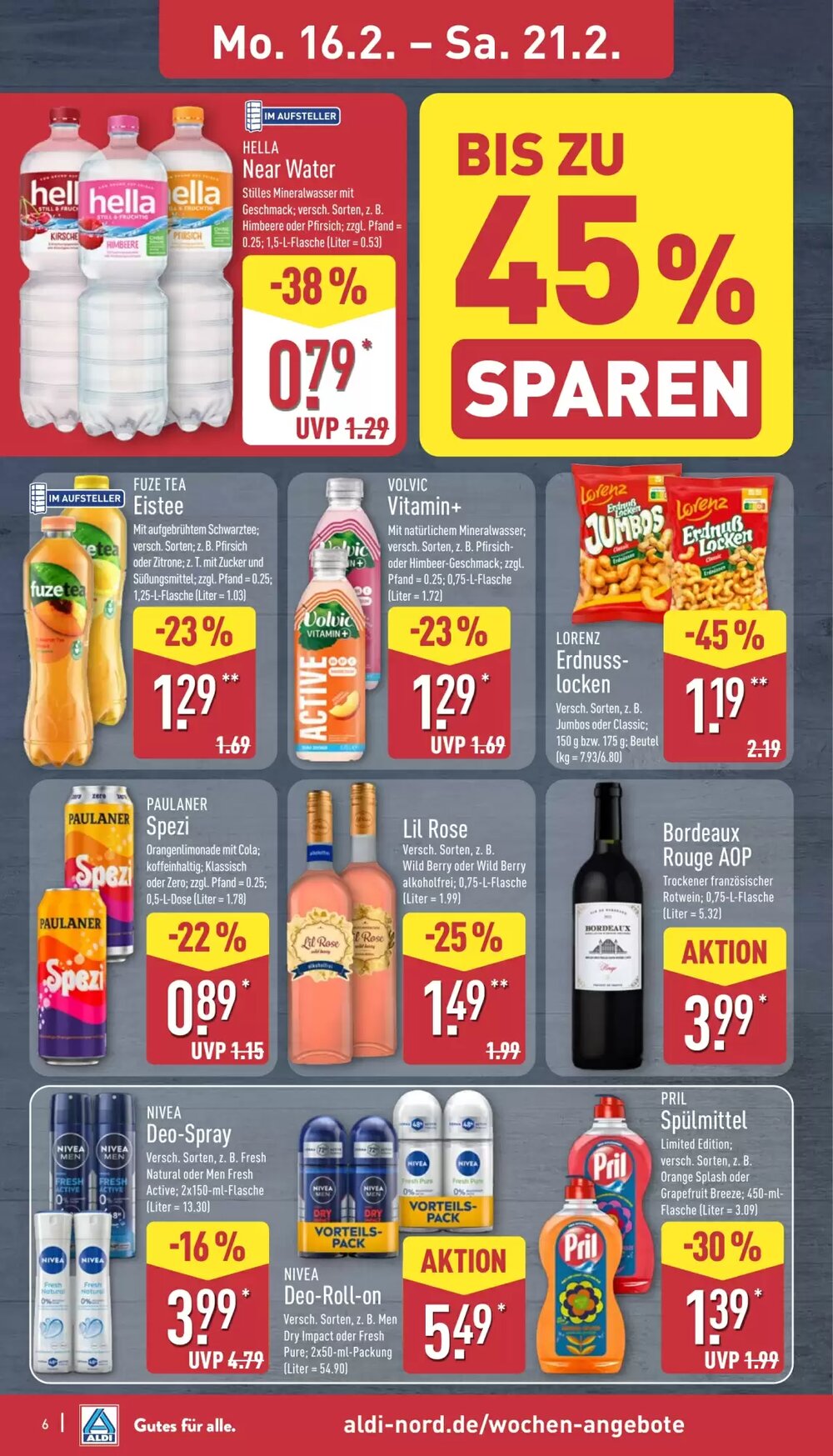 Aldi Nord Prospekt (ab 16.02.2026) zum Blättern - Seite 11