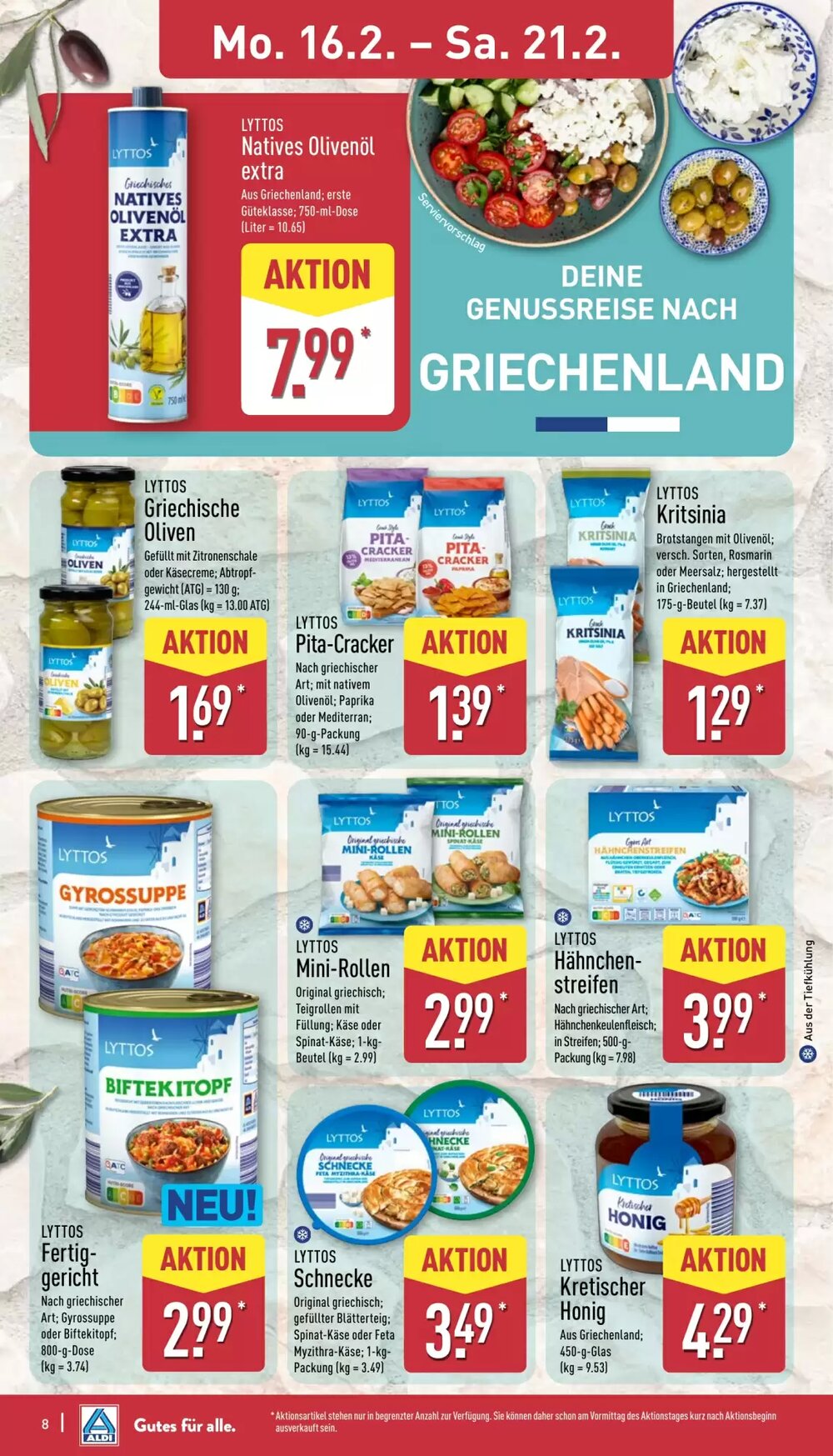 Aldi Nord Prospekt (ab 16.02.2026) zum Blättern - Seite 13