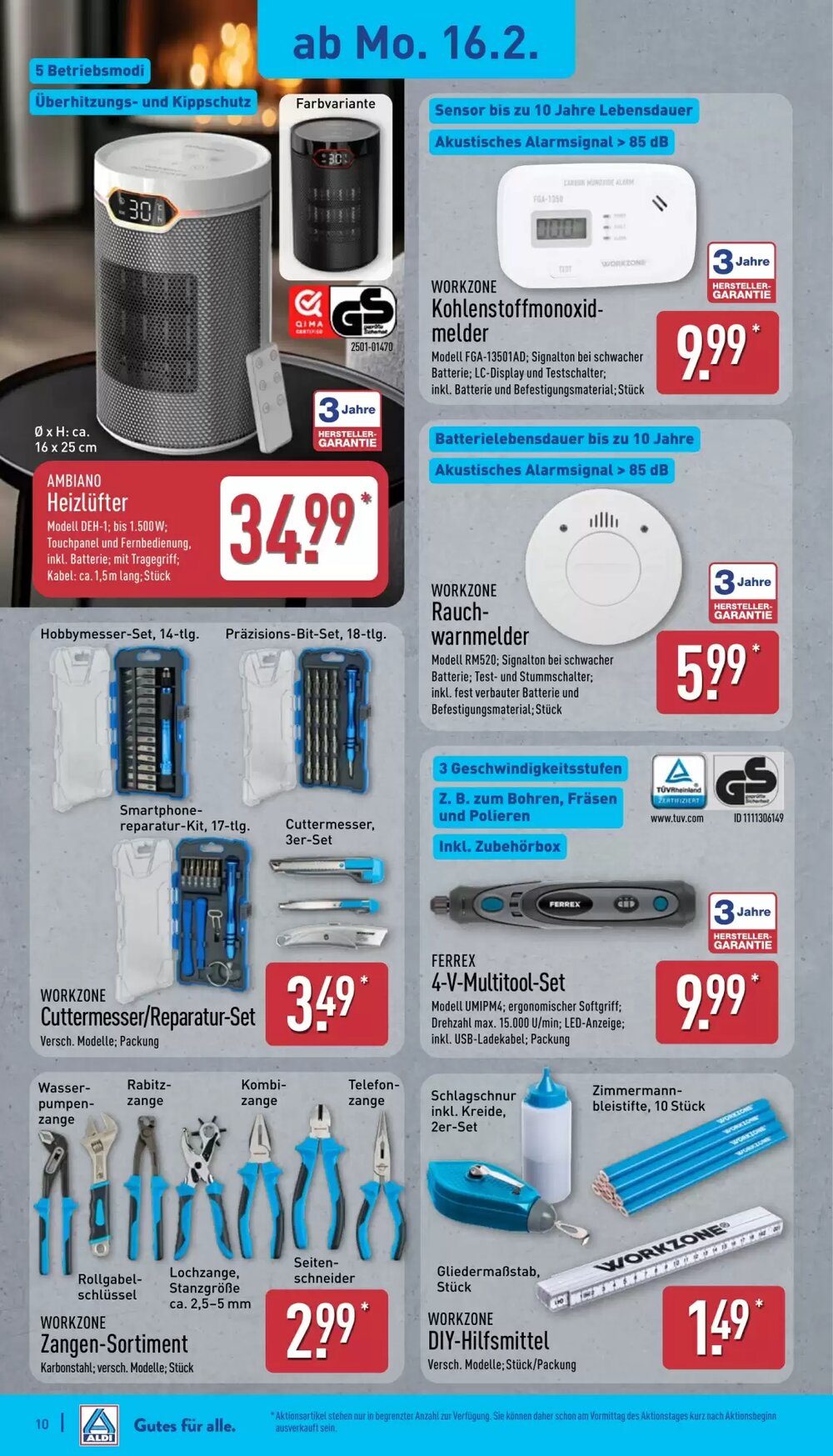 Aldi Nord Prospekt (ab 16.02.2026) zum Blättern - Seite 15