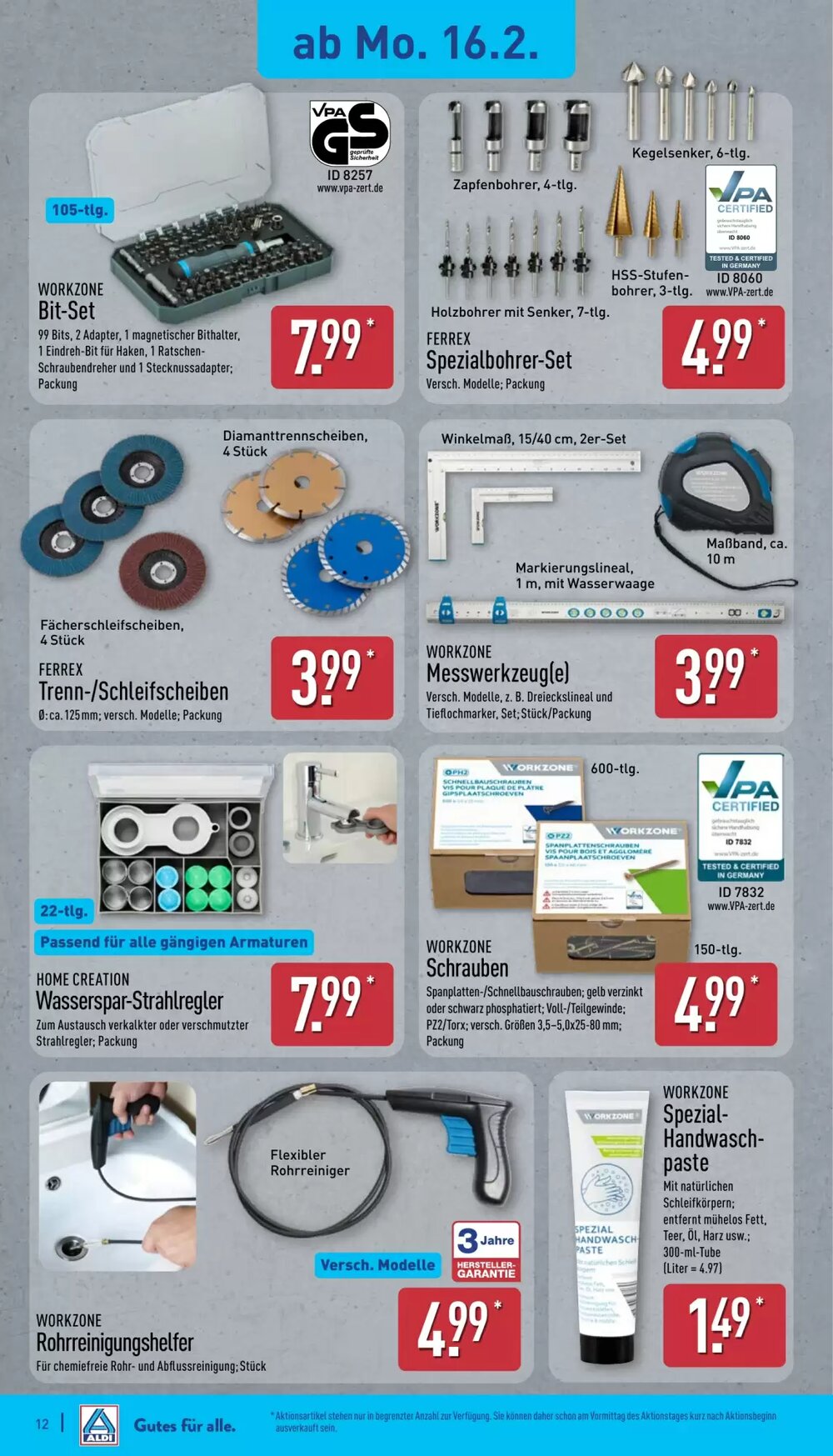 Aldi Nord Prospekt (ab 16.02.2026) zum Blättern - Seite 17