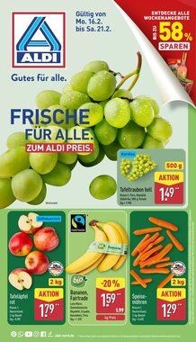 Aldi Nord Prospekt (ab 16.02.2026) zum Blättern