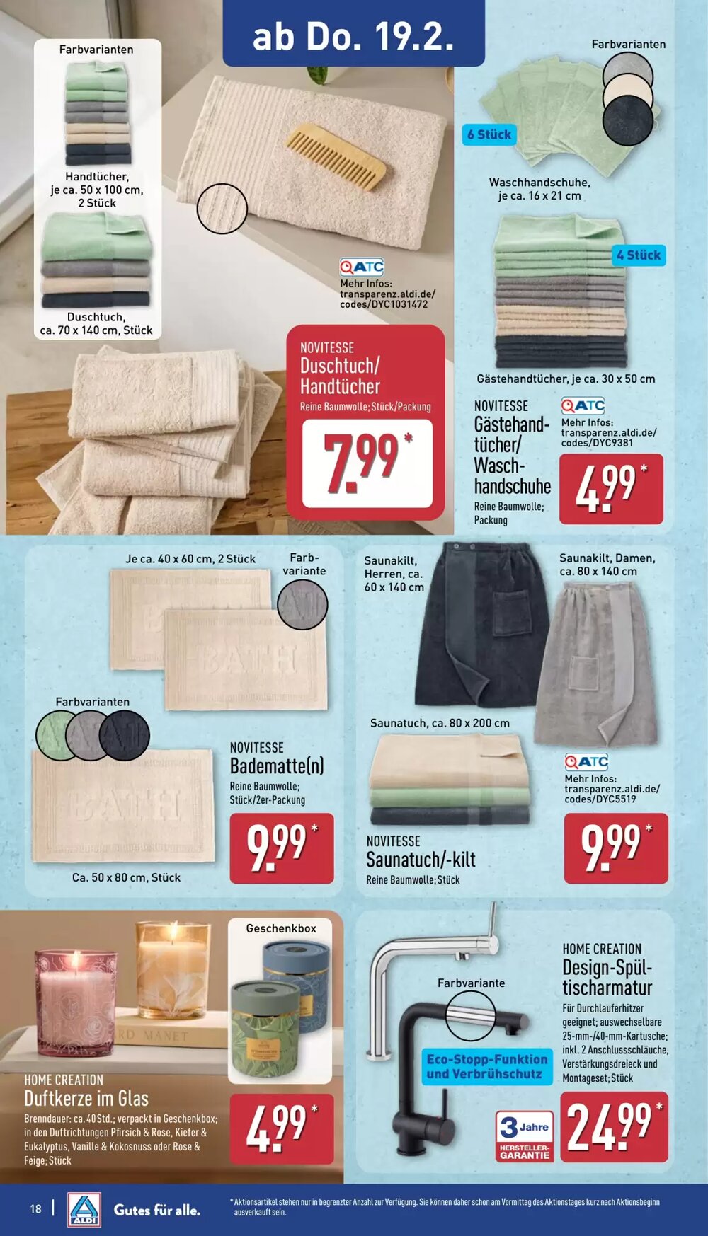 Aldi Nord Prospekt (ab 16.02.2026) zum Blättern - Seite 23