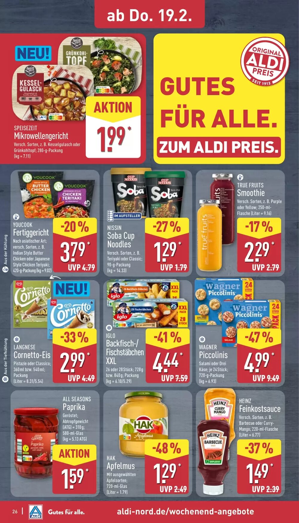 Aldi Nord Prospekt (ab 16.02.2026) zum Blättern - Seite 31