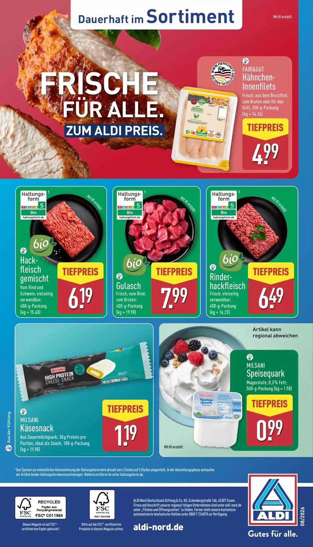 Aldi Nord Prospekt (ab 16.02.2026) zum Blättern - Seite 4