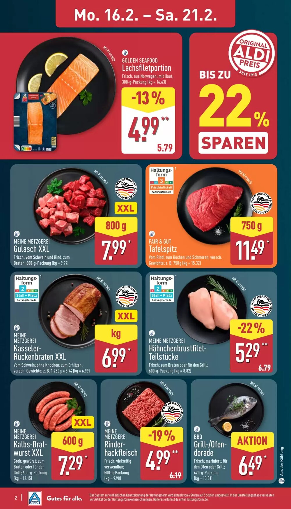 Aldi Nord Prospekt (ab 16.02.2026) zum Blättern - Seite 6