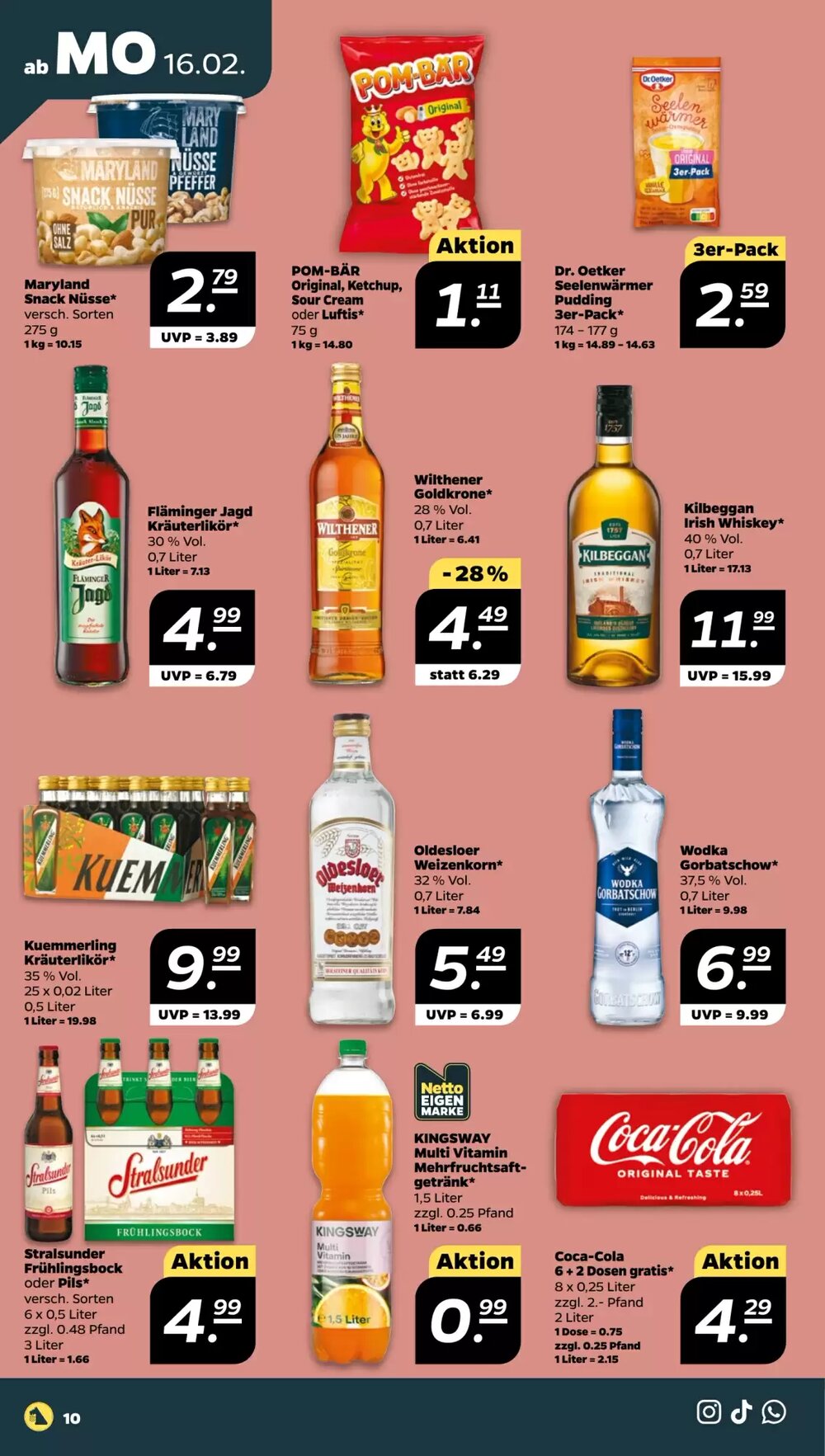 NETTO Prospekt (ab 16.02.2026) zum Blättern - Seite 10