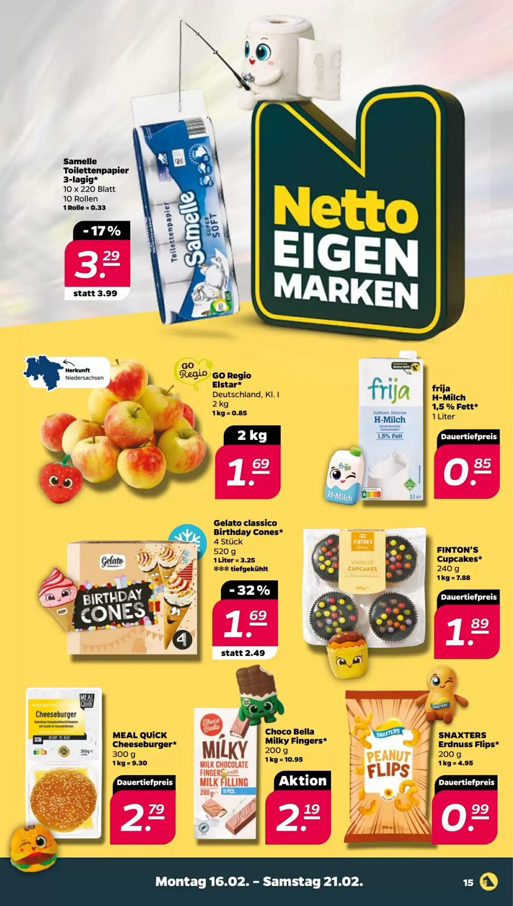 NETTO Prospekt (ab 16.02.2026) zum Blättern - Seite 15