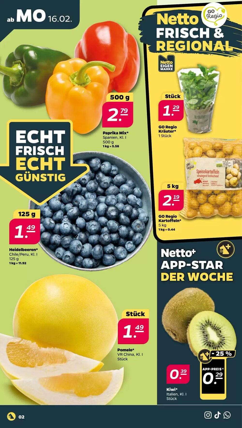 NETTO Prospekt (ab 16.02.2026) zum Blättern - Seite 2