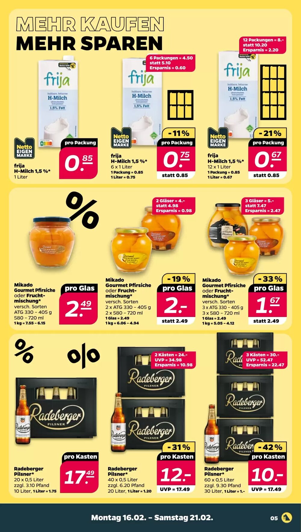 NETTO Prospekt (ab 16.02.2026) zum Blättern - Seite 5