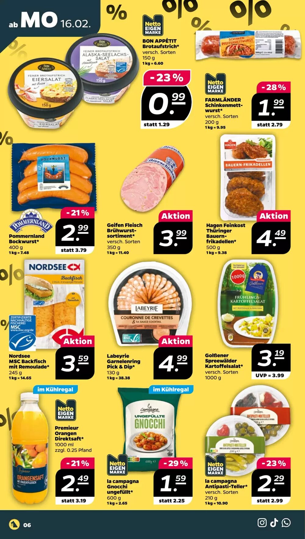 NETTO Prospekt (ab 16.02.2026) zum Blättern - Seite 6