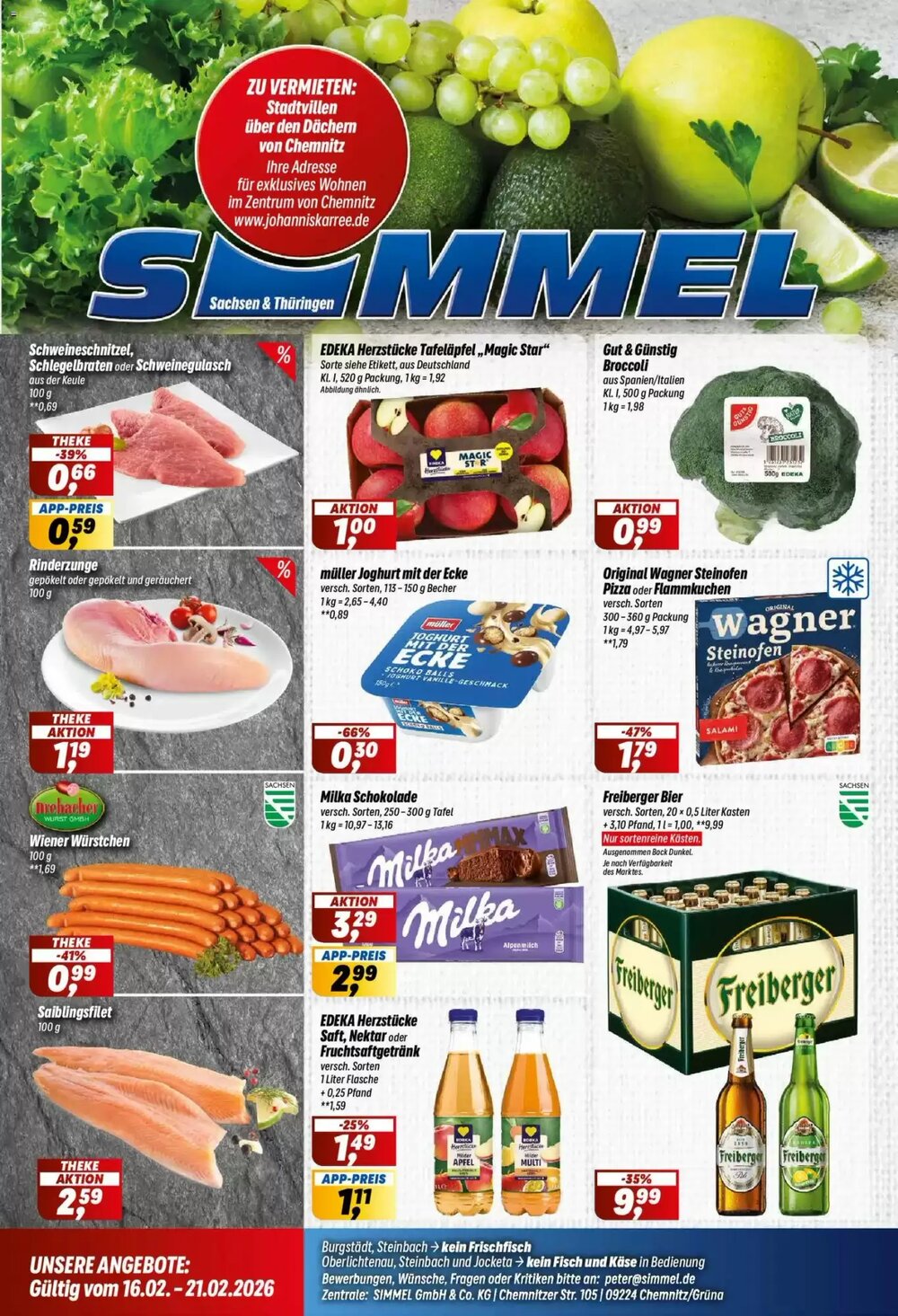 Simmel Prospekt (ab 16.02.2026) zum Blättern - Seite 1