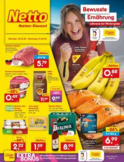 Netto Marken-Discount Prospekt (ab 16.02.2026) zum Blättern
