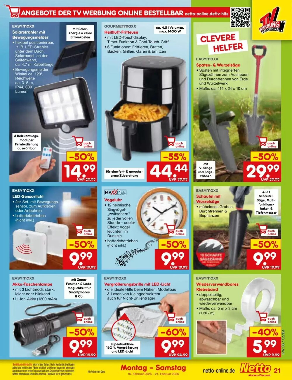 Netto Marken-Discount Prospekt (ab 16.02.2026) zum Blättern - Seite 29