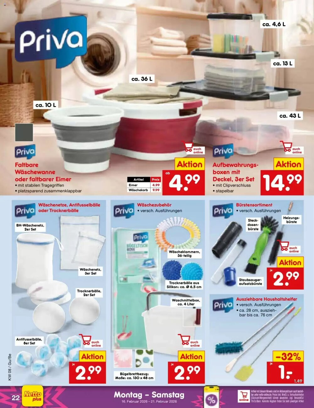 Netto Marken-Discount Prospekt (ab 16.02.2026) zum Blättern - Seite 30