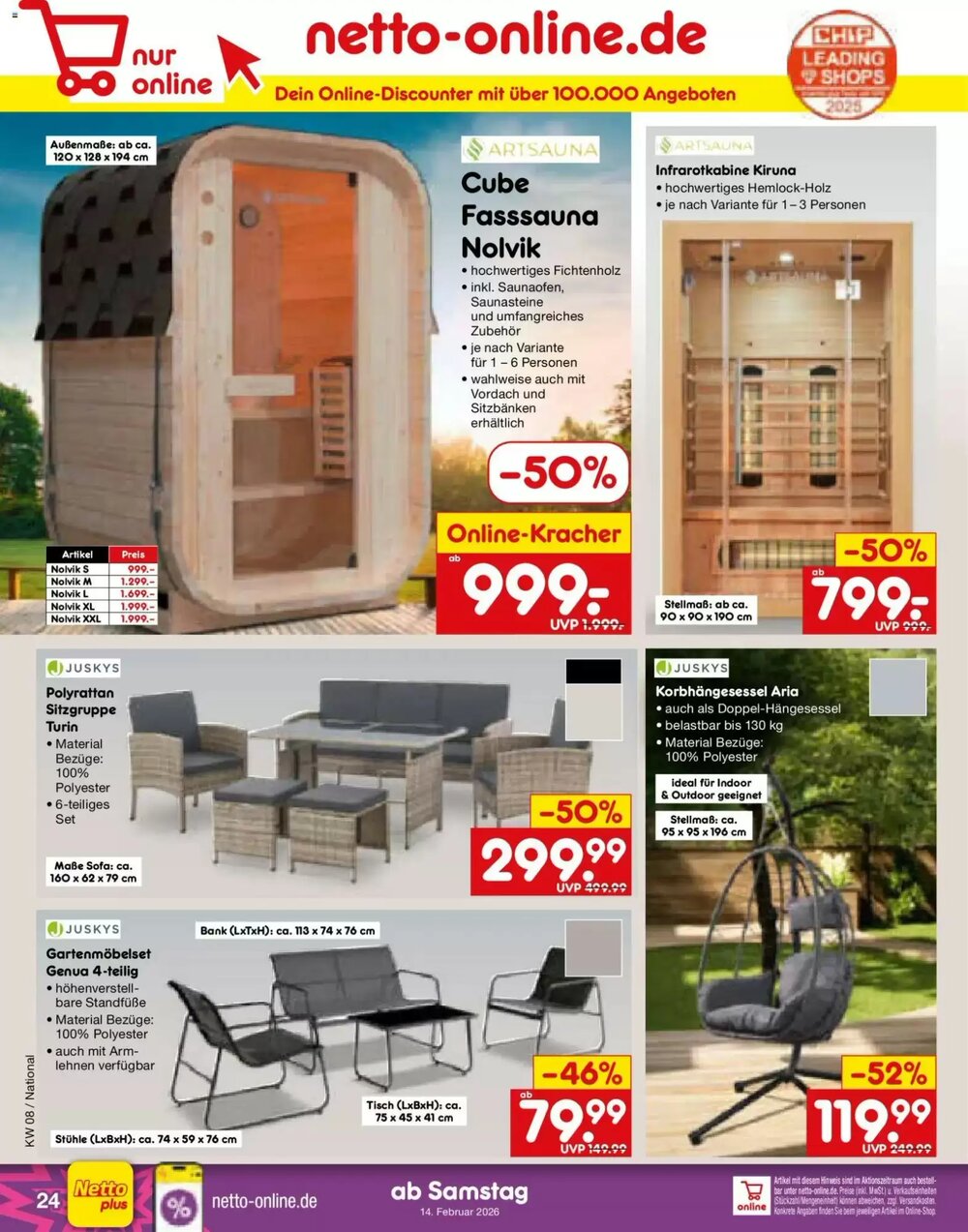 Netto Marken-Discount Prospekt (ab 16.02.2026) zum Blättern - Seite 36
