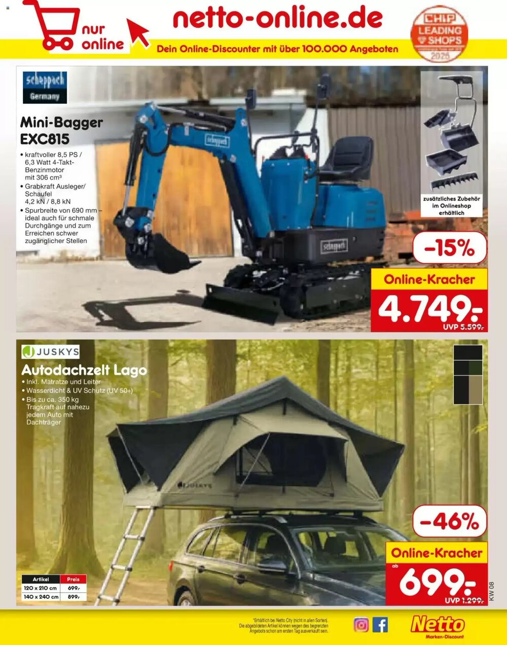 Netto Marken-Discount Prospekt (ab 16.02.2026) zum Blättern - Seite 39